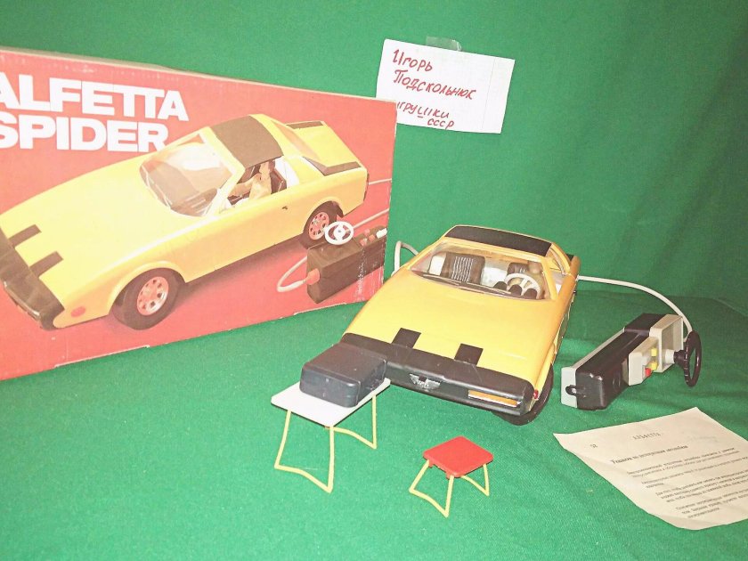 Игрушка ГДР Альфетта