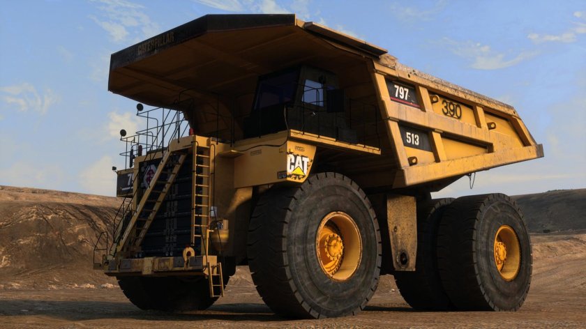 Самосвал Катерпиллер 797