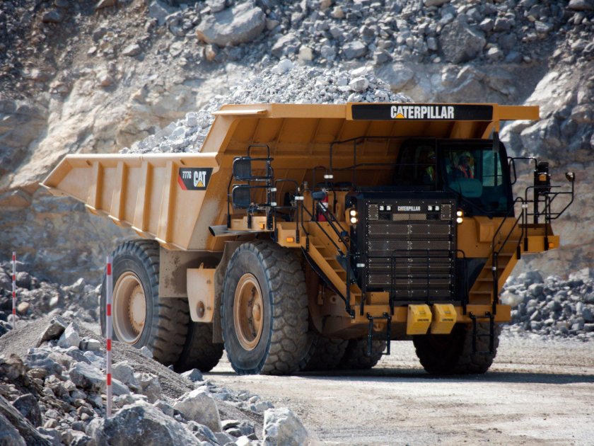 Самосвалы Caterpillar 777f