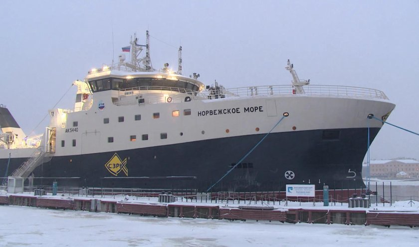 Судно норвежское море СЗРК