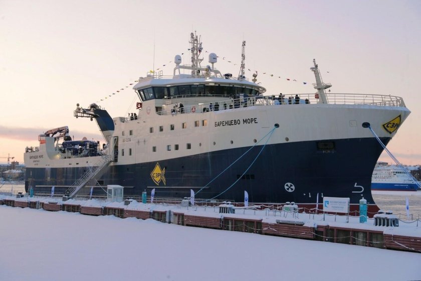 Траулер Баренцево море Архангельский траловый флот