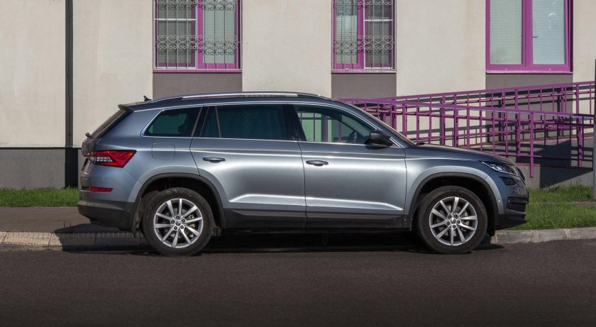 Skoda Kodiaq серый
