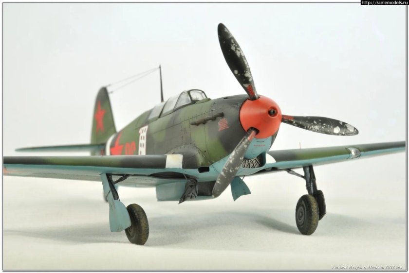 Окраска модели самолета под натуральный металл