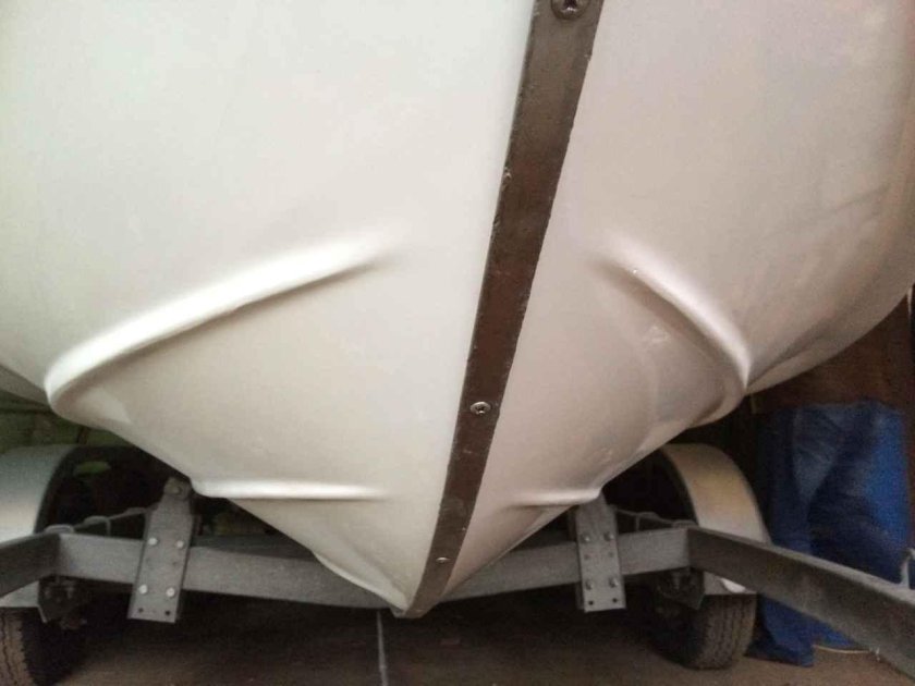 Защита киля для стеклопластиковых лодок