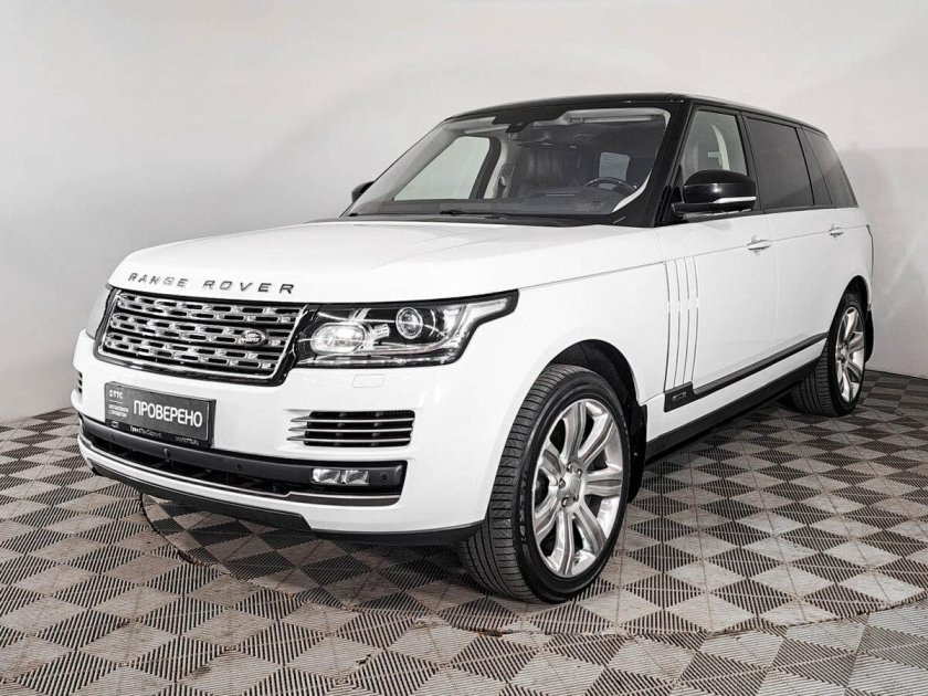Рендж Ровер 2013 белый