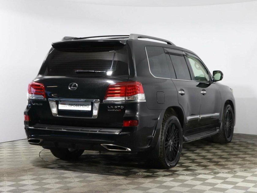Lexus LX 570 2012 черный