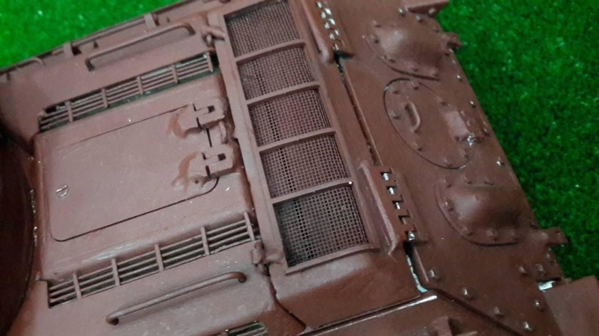 Крышка МТО Т-34/76