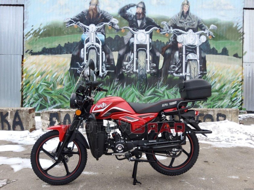 Мопед Альфа турист 110