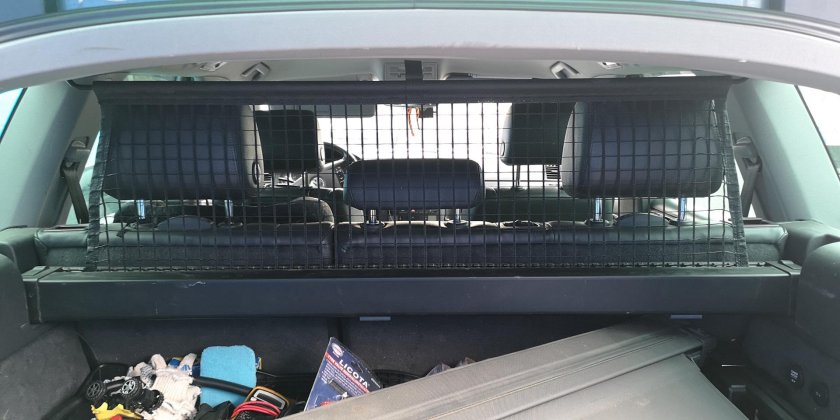 Разделительная сетка багажник Туарег 2