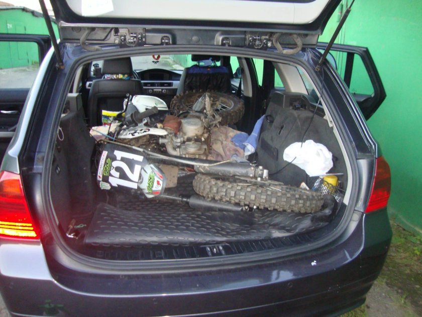 Багажник на питбайк