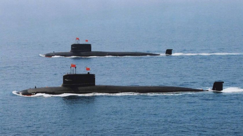 Китайская атомная подводная лодка