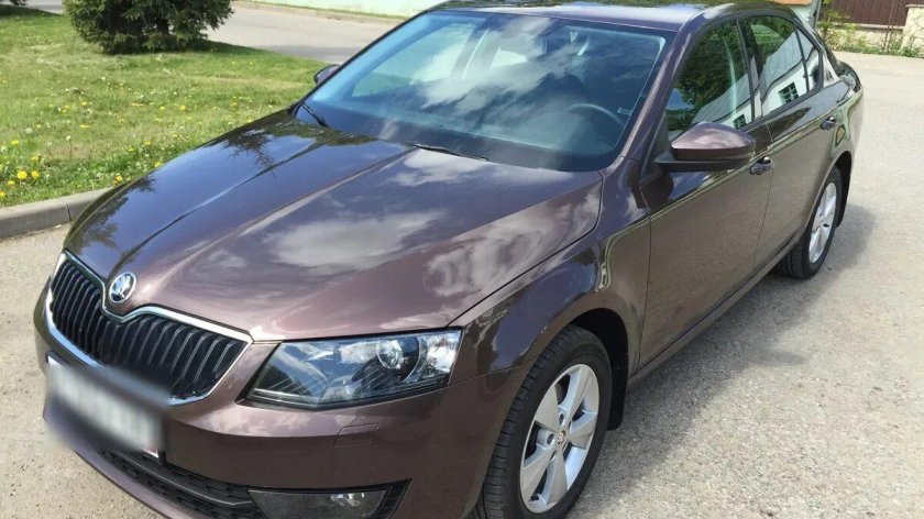 Skoda Octavia a7 Topaz Brown