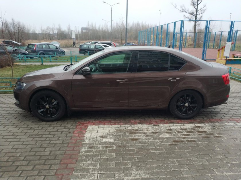 Trius r17 Black Skoda Octavia