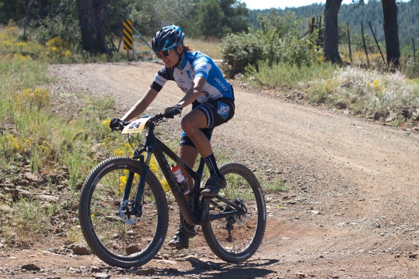 Горный велосипед посадка