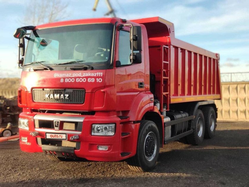 Новый самосвал КАМАЗ 6520 Люкс