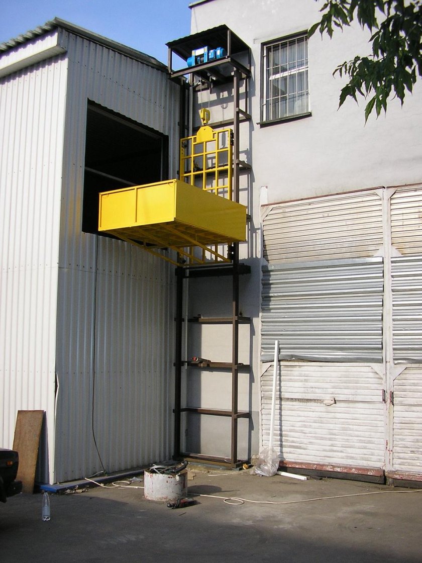 ПМГ-500 строительный подъемник