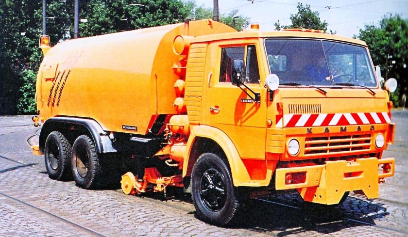 Пожарный автопоезд КРАЗ-6443