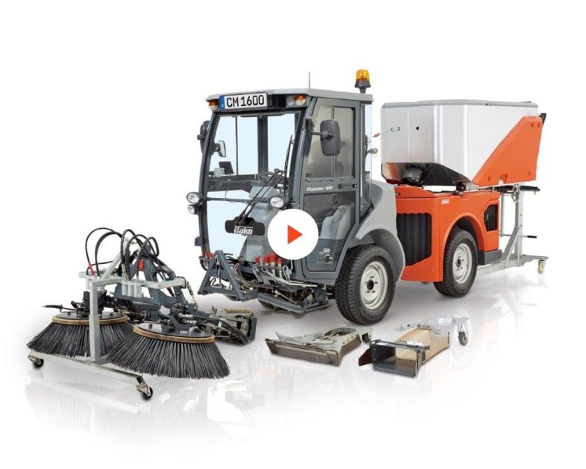 Коммунальная машина Hako Citymaster 1250