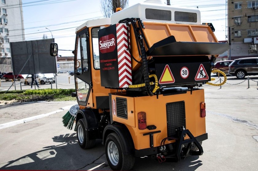 Sweeper ММК-1000 подметально-уборочная машина