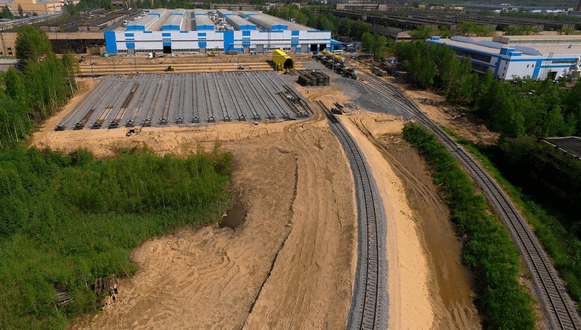 Подъездные пути предприятия