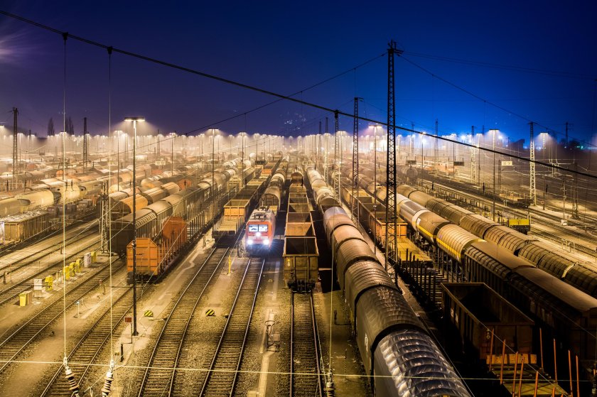 Сортировочная станция РЖД