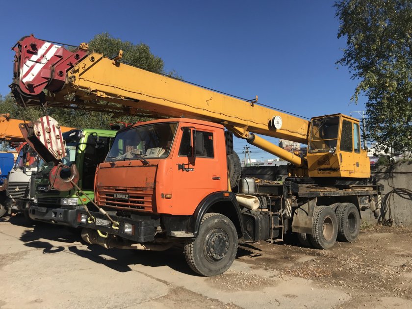 Автокран ман 25 тонн