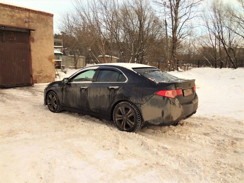 Хонду Аккорд сожгли в Нижнем Тагиле