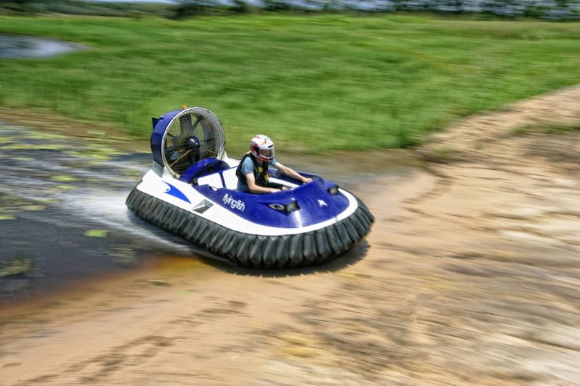 Hovercraft с реверсом