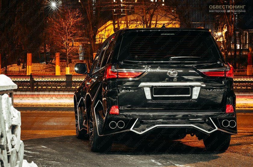 Lexus LX 570 В обвесе