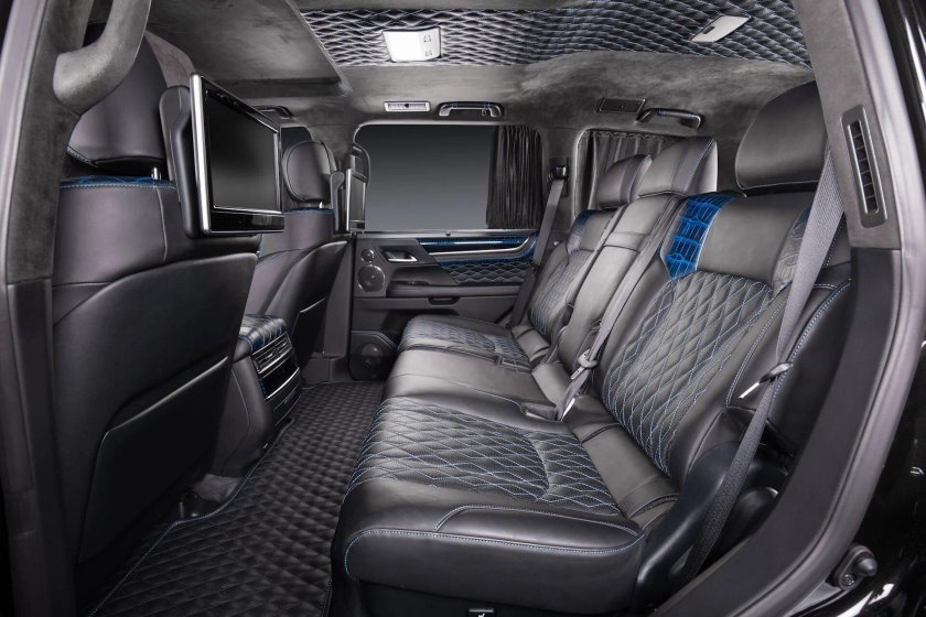 Лексус ЛХ 570 салон