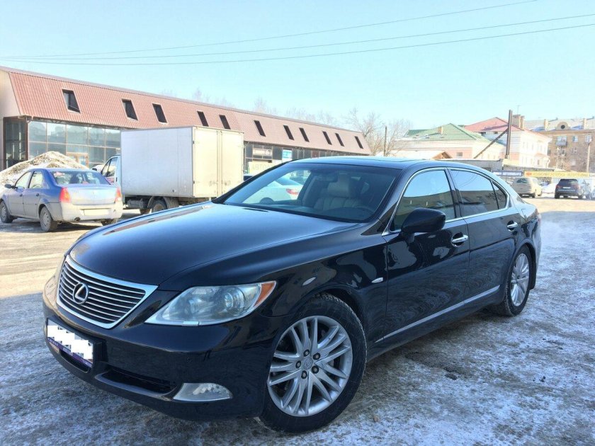 Лексус лс 460 черный
