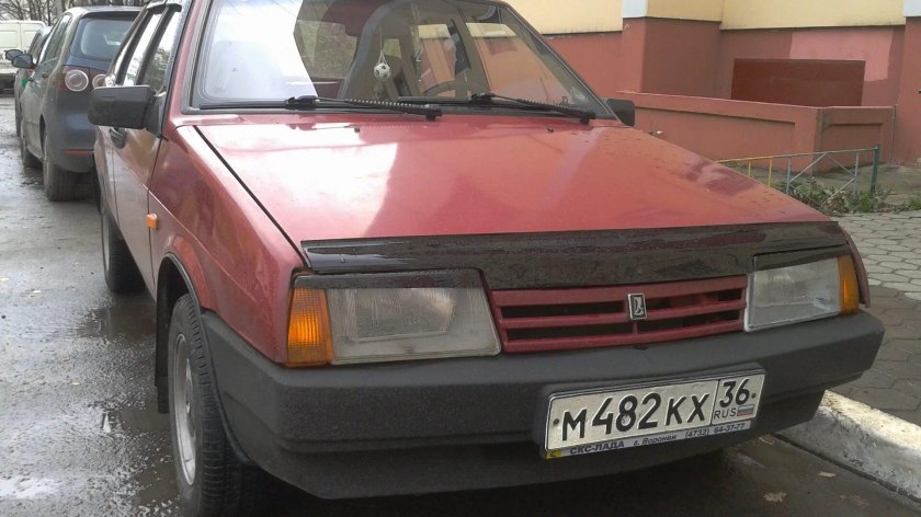 Мухобойка на ВАЗ 2109