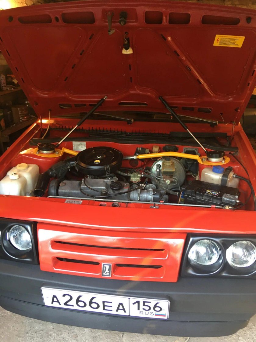 Капот ВАЗ 2108 короткий