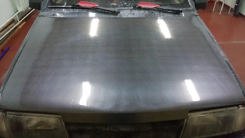 ВАЗ 2109 капот карбон