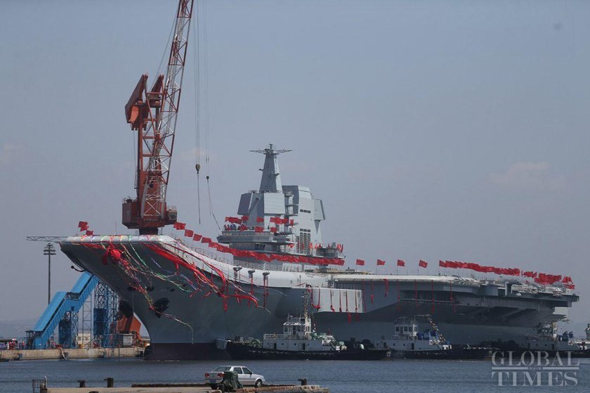 CV 17 авианосец Китай