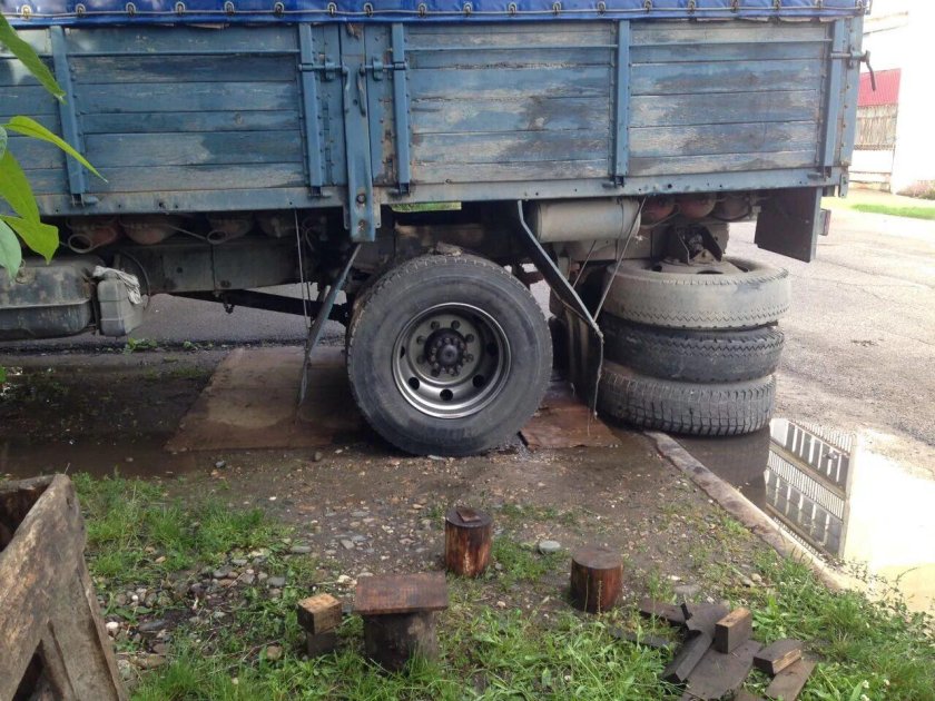 Бескамерные диски на ЗИЛ 4331