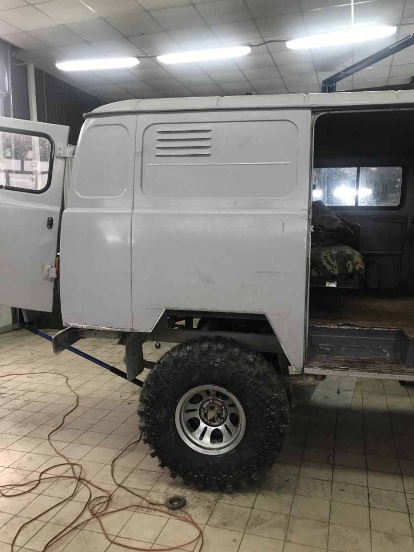 Лифт кузова УАЗ Буханка