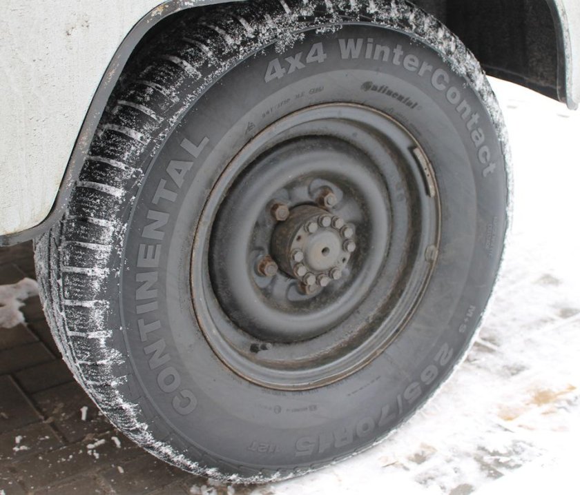 Шины на УАЗ Буханка 16