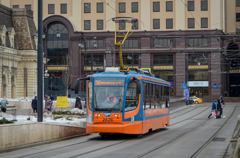 Трамвай в метро Волгоград