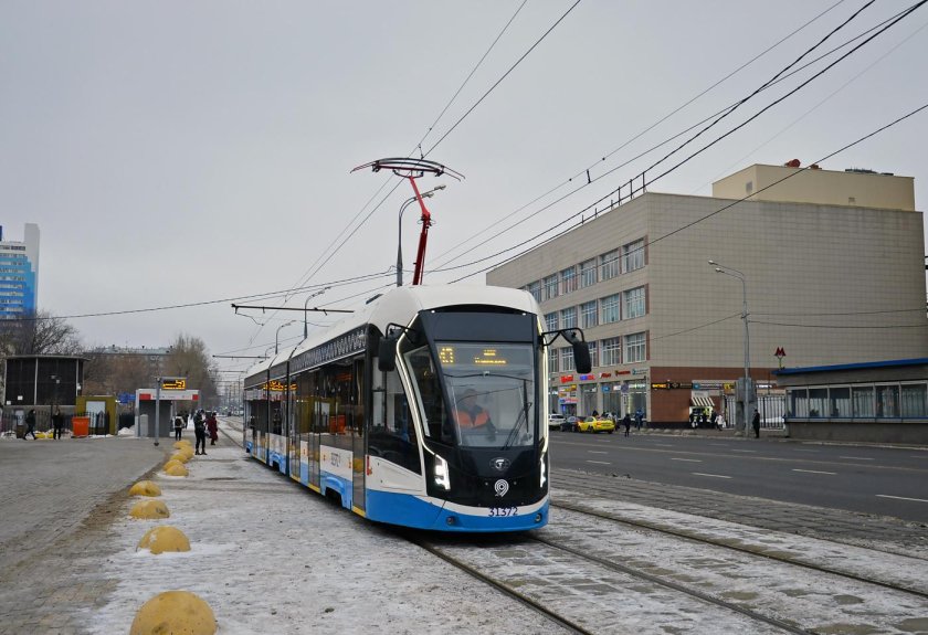 Витязь-м трамвай 1 секция