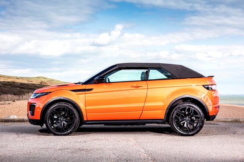 Рендж Ровер Эвок оранжевый