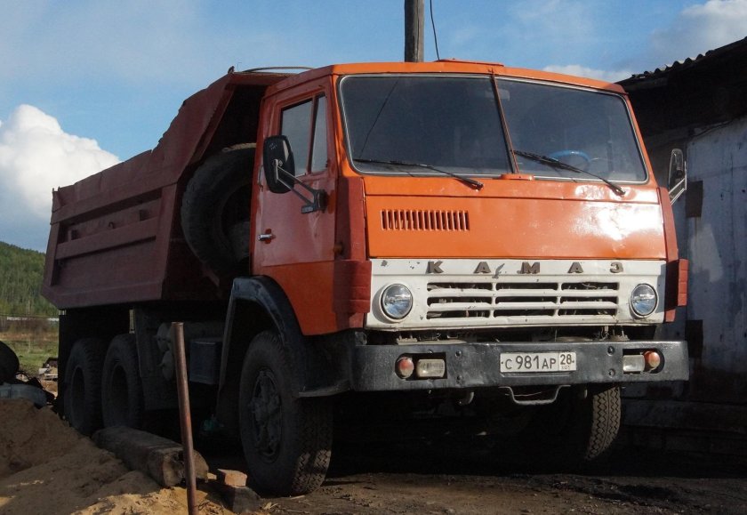 КАМАЗ 55111 жоlte