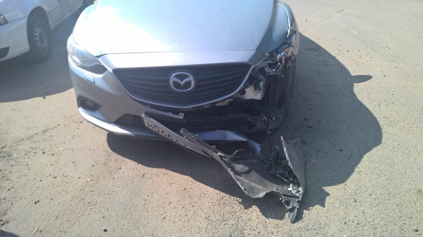 Mazda 6 GJ без бампера