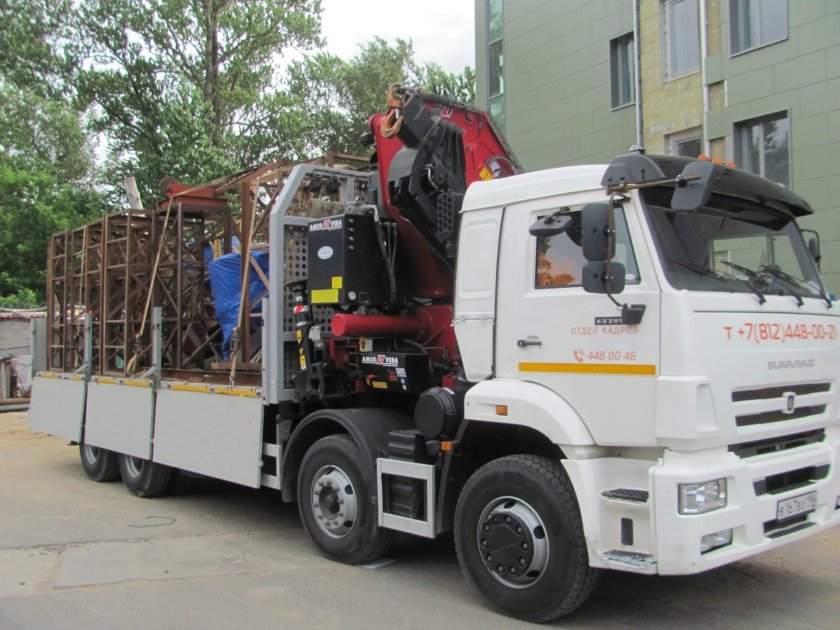 КАМАЗ 65201 С КМУ