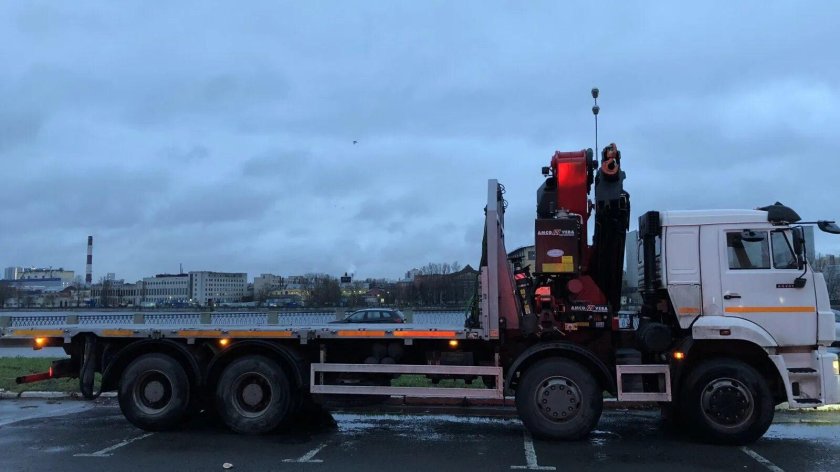 КАМАЗ 65201 С КМУ