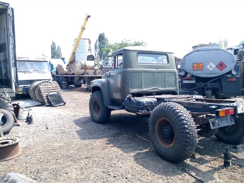 ЗИЛ 131 С колесами Урал