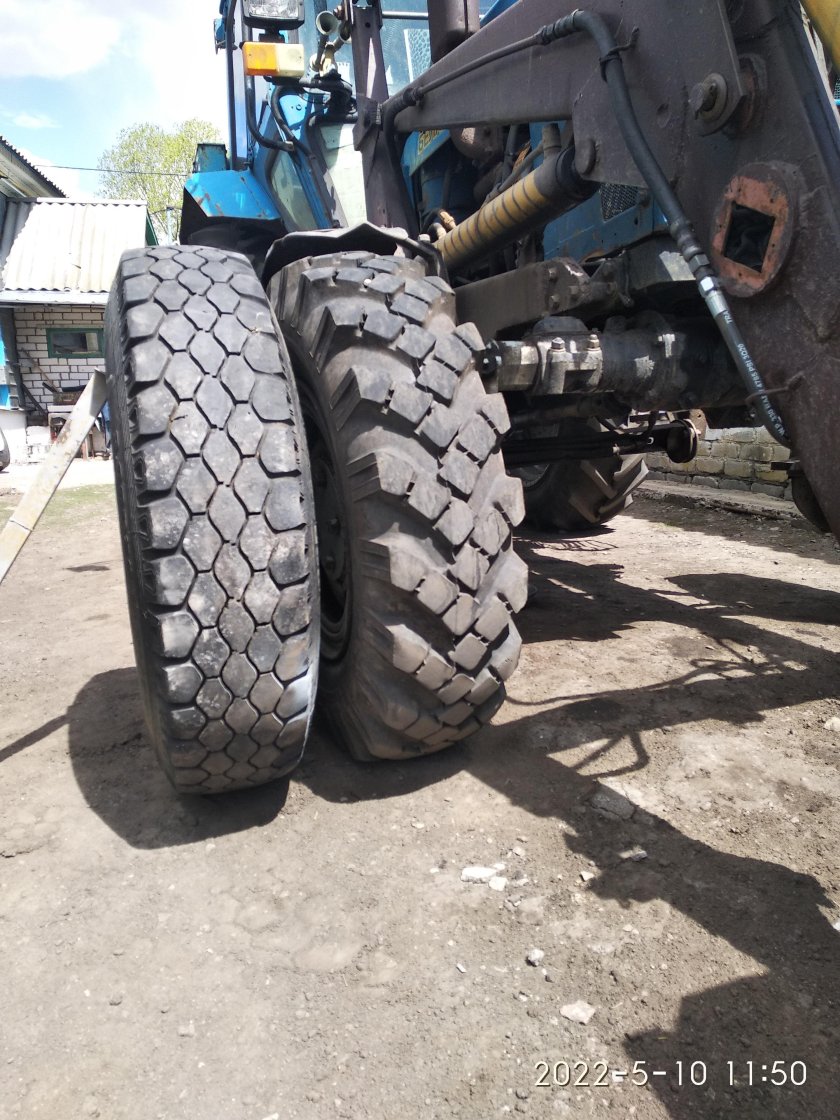 Шины ЗИЛ 131 на МТЗ 82