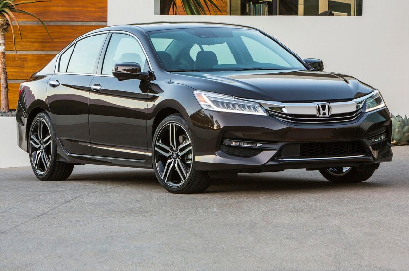 Honda Accord 2016 черный