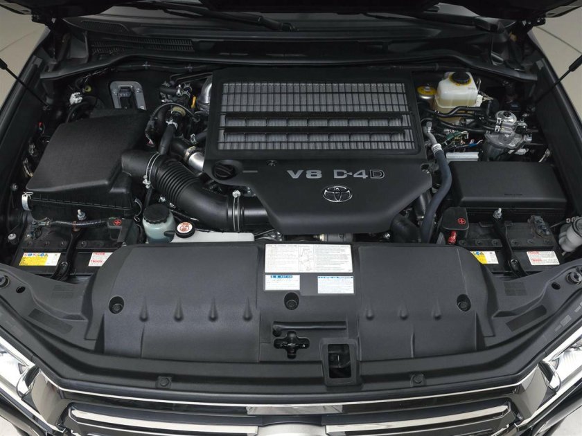 Toyota Land Cruiser 200 дизель под капотом