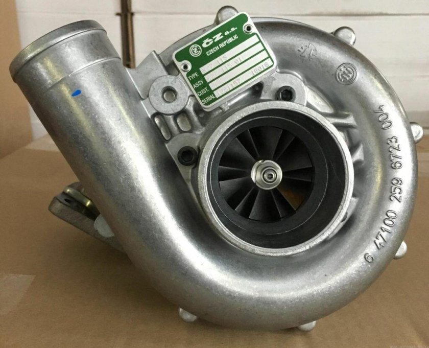 Турбина чешская КАМАЗ евро 2 к27 115 02